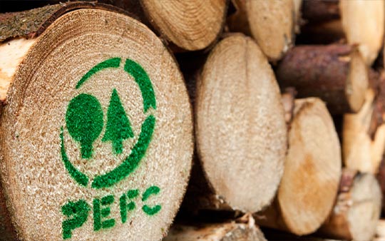 FSC certified wood for pellets fuel